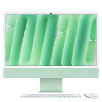 Apple iMac 24“, Grün, M4 Chip mit 8-Core CPU, 8-Core GPU und 16-Core Neural Engine, 16GB, 256GB SSD,