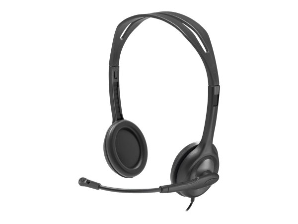 Logitech H111, kabelgebunden Headset, On-Ear, EDU, Schwarz
