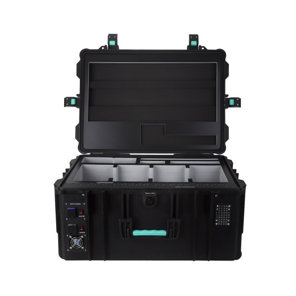 DEQSTER KT20C USB-C Tablet-Koffer (2. Gen.) für 20 iPads oder Tablets mit integr. USB-Lademodul mit 